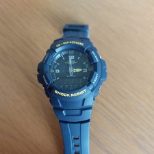 Blue Casio G-100 G-SHOCK  Mens