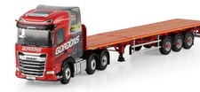 Wsi daf with flatbed trailer - flatbed,