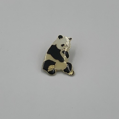 Panda pin badge - panda, enamel