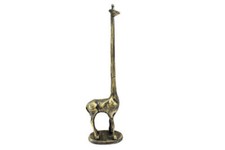 Rustic Gold Cast Iron Giraffe