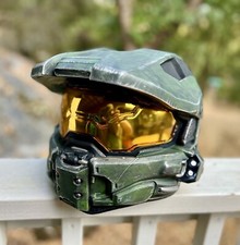 Halo Helmet Master Chief 4/5 Cosplay Full Sized - with LEDs - Prop Costume