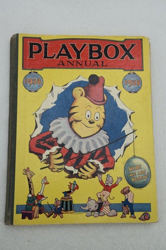 Vintage 1938 playbox annual - vintage, /