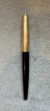 Vtg Black Rolled Gold Cap