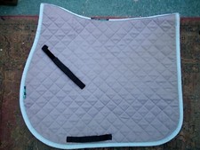 Hi Wither Griffin grey blue saddle pad / cloth cob horse