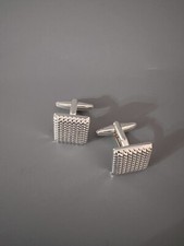 Silver Metal Cufflinks - Luxury Christmas Cracker Filler