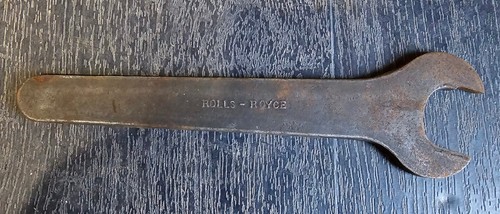 Vintage rolls royce spanner - vintage,