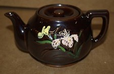 VINTAGE BROWN TEAPOT HADSON