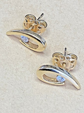 Gold Earrings  18 carat