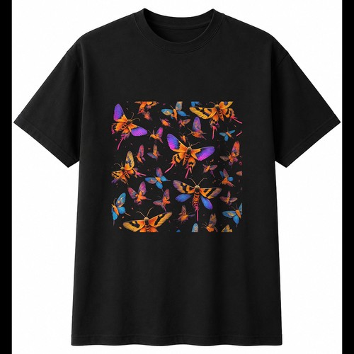 Psychedelic hummingbird hawk - psychedelic,