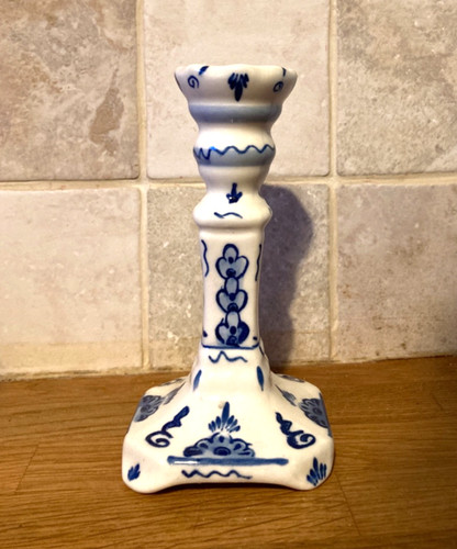 Vtg blue white delft - vtg, &