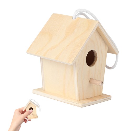 Wooden bird nest mini - nest, handmade
