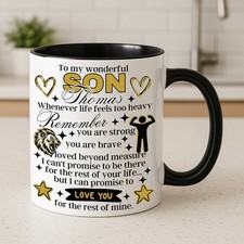 Personalised Son Mug Gift | To