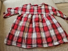 Girls tartan print - print, dress,