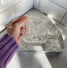 Beautiful Vintage Glass relish