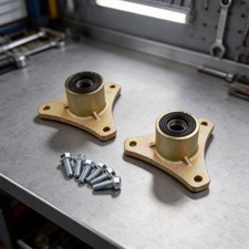 Pair front wheel rim hub - pair, 17mm