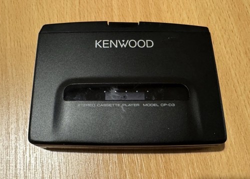 Kenwood cassette walkman - kenwood, cp-d3