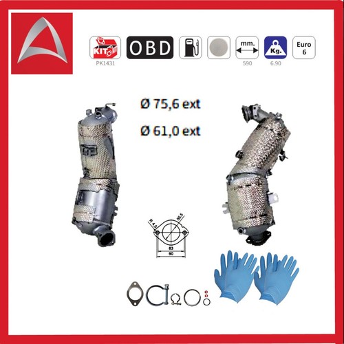Soot particulate filter - ✅,