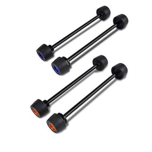 Front rear axle sliders - rear,