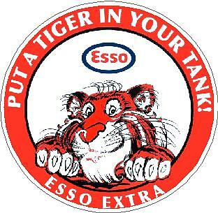 Esso extra put tiger - esso,
