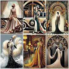 ART DECO ALICE Cardmaking Card