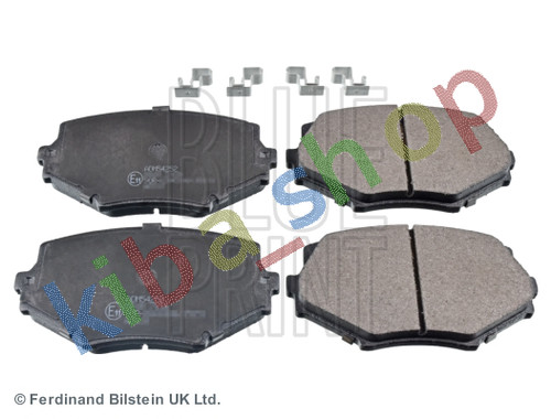 Front axle brake - axle, pads