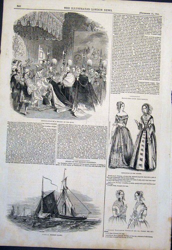 Original old antique - old, print