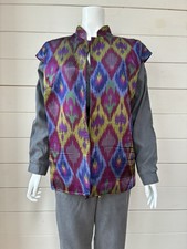 An Unusual Multicoloured Satin