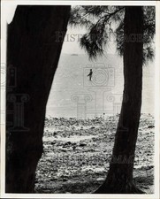 1967 Press Photo Fisherman