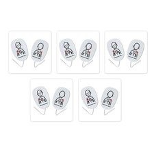 AED Trainer Pads 5 Pack