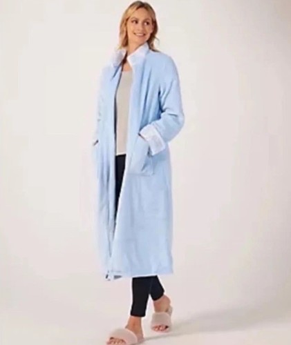 Carole hochman silky plush zip - silky,