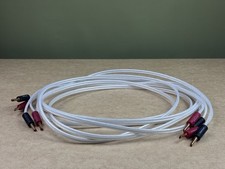 QED Silver Anniversary Speaker Cables with BFA plugs 