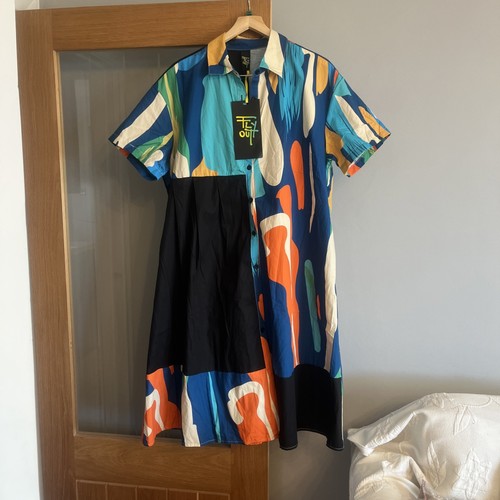 Cotton shirt dress - cotton,