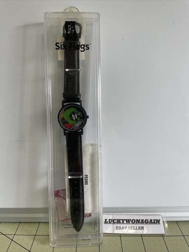 Marvin martian watch - six, flags