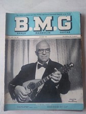 1961 - 6 Vintage B.M.G magazines - Banjo Mandolin Guitar