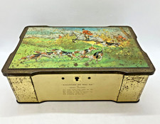 Sweet Tin by Clarnico Limited London - A Hunting we will go by Henry Fielding