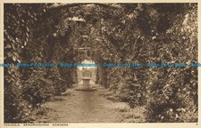 R633609 Pergola. Sandringham Gardens. Gravure Style