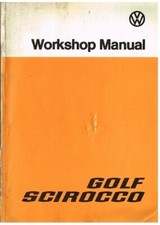 VW GOLF Mk1 SCIROCCO Mk1 1.1