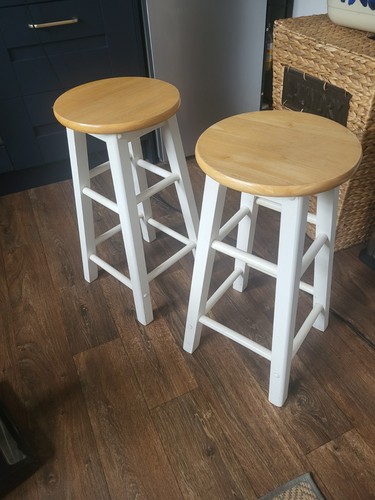 Set wooden bar - wooden, stools