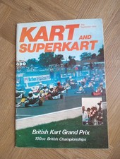 Kart & Superkart Grand Prix 100cc British Championships September 1980 Magazine