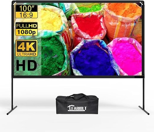 Portable projector screen and - portable,