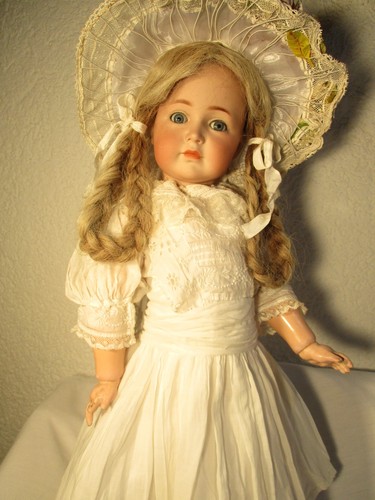Antique porcelain head - porcelain, doll
