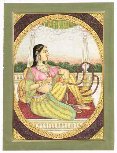 Portrait painting rajput - of,