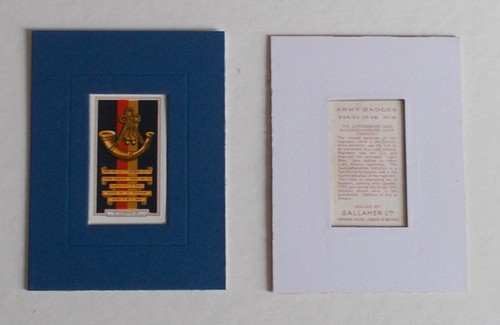 Cigarette card gallaher - by,