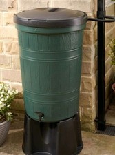 200 Litre Large Plastic Barrel Water Butt Container