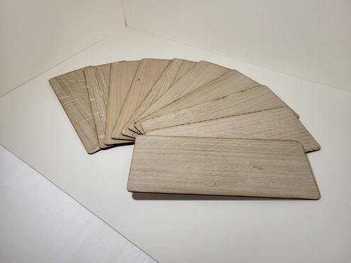 Solid oak sheets - solid, thick