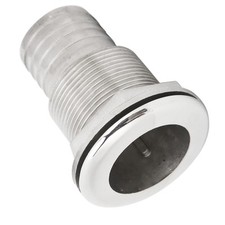 1 Marine Boat Thru Hull Fitting Connector Stainless Steel Hose Tail Barb AM