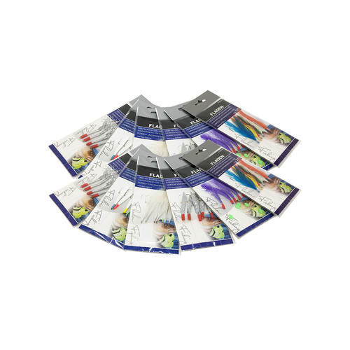 12x packs fladen assorted - packs,