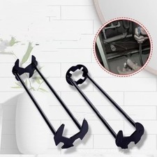 2X Basin Wrench Multifunctional Sink Plumbing Wrench Tap Spanner Kitchen Bathroo