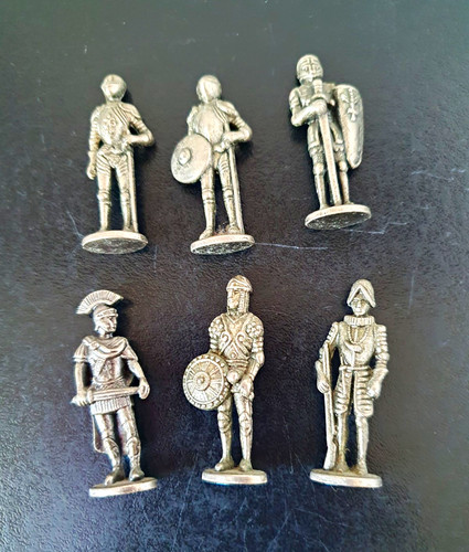 Lot pewter roman military - lot,