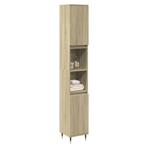 Bathroom cabinet sonoma oak - bathroom,